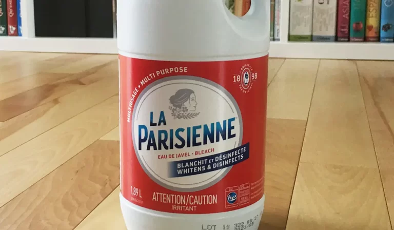 Eau de javel